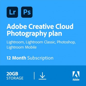 Adobe Creative Cloud Photography plan 20GB| Download